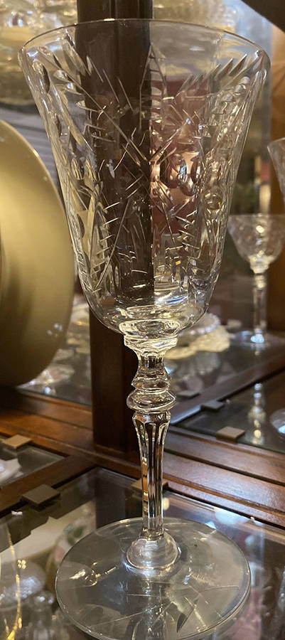 Cut 786-1 Water Goblet by Seneca-1