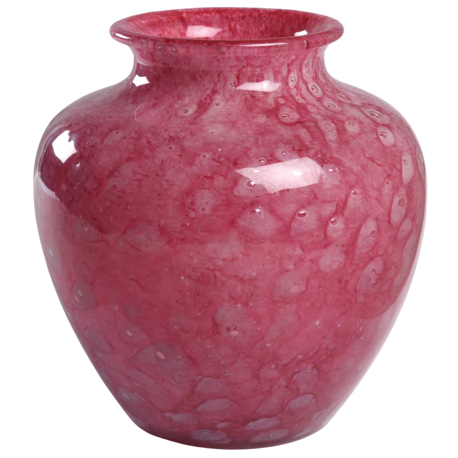 Cluthra 8" Flower Vase by Steuben-1