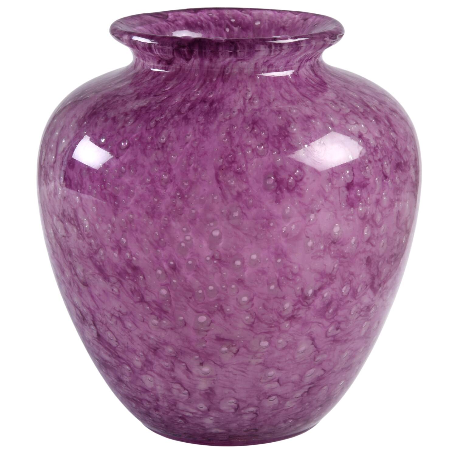 Cluthra 6" Flower Vase by Steuben-1