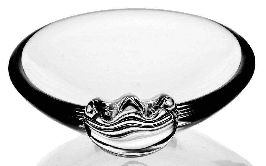 Smoking Accessories 6" Round Ashtray by Steuben-1
