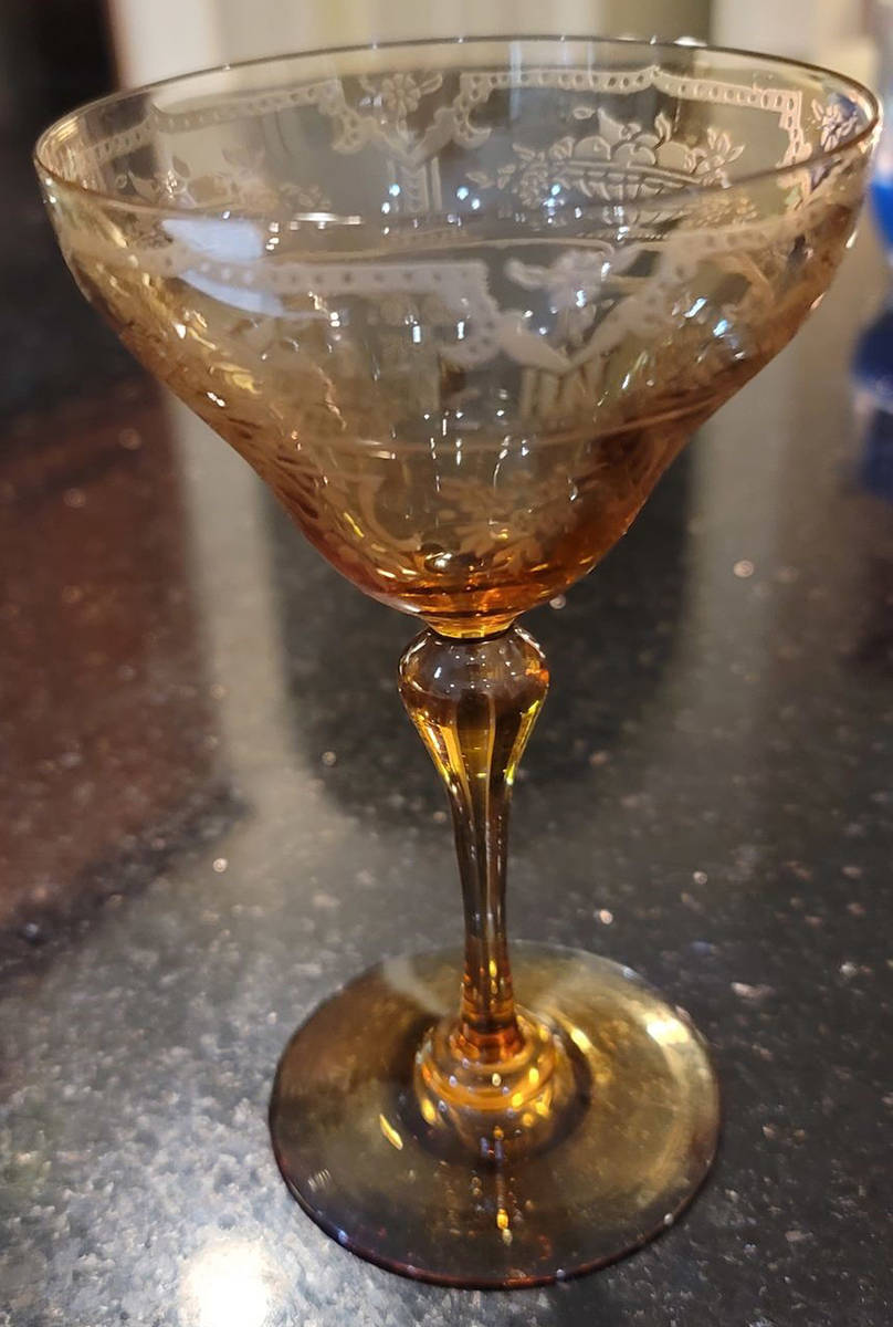 1255-1 Champagne/Tall Sherbet by Steuben-1