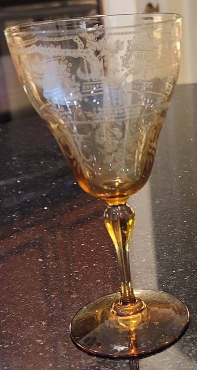 1255-1 Water Goblet by Steuben-1