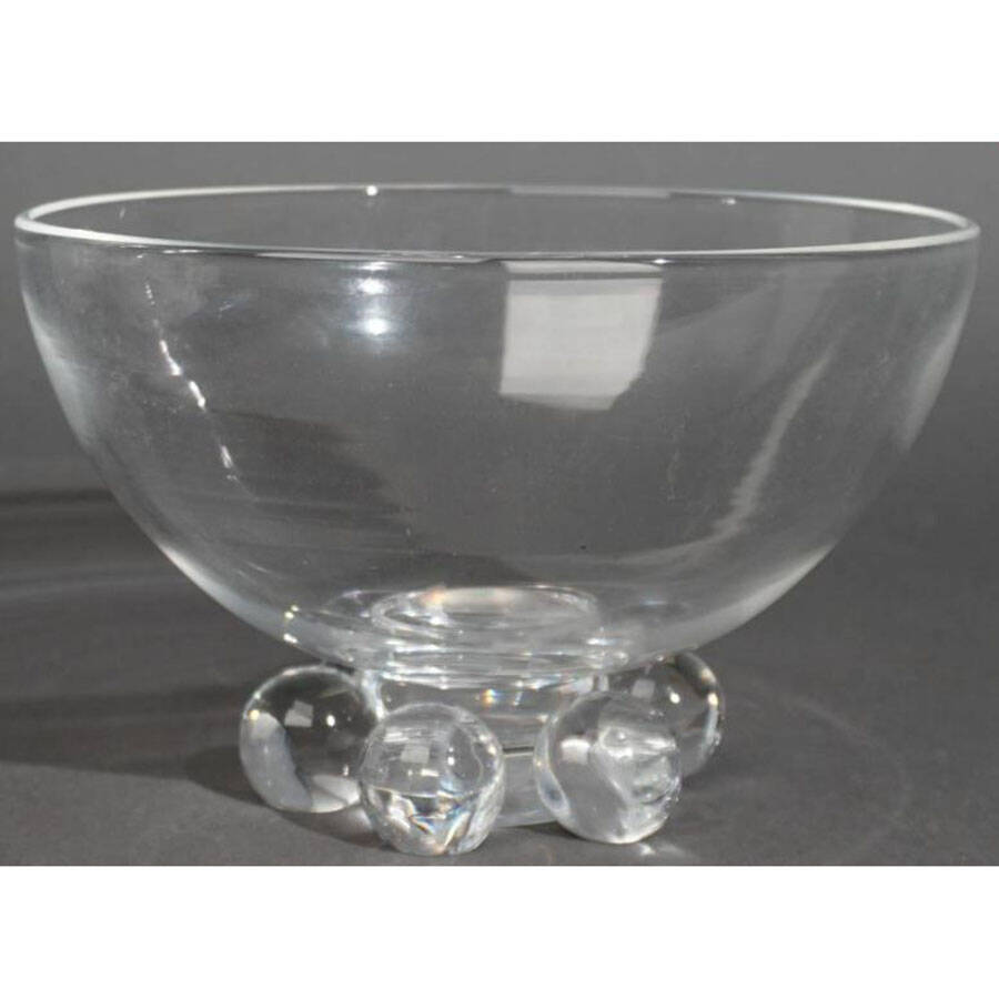 7860 9" Footed Bowl by Steuben-1