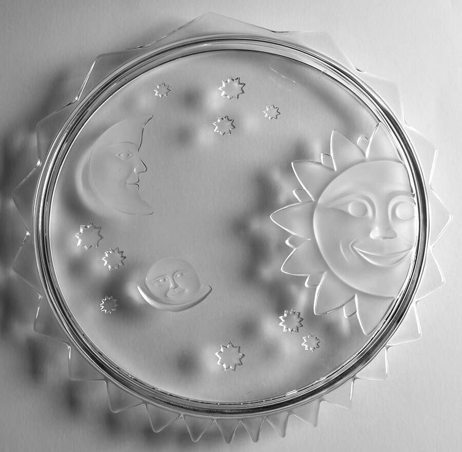 Celestial Sun Cake Plate by Studio Nova-1