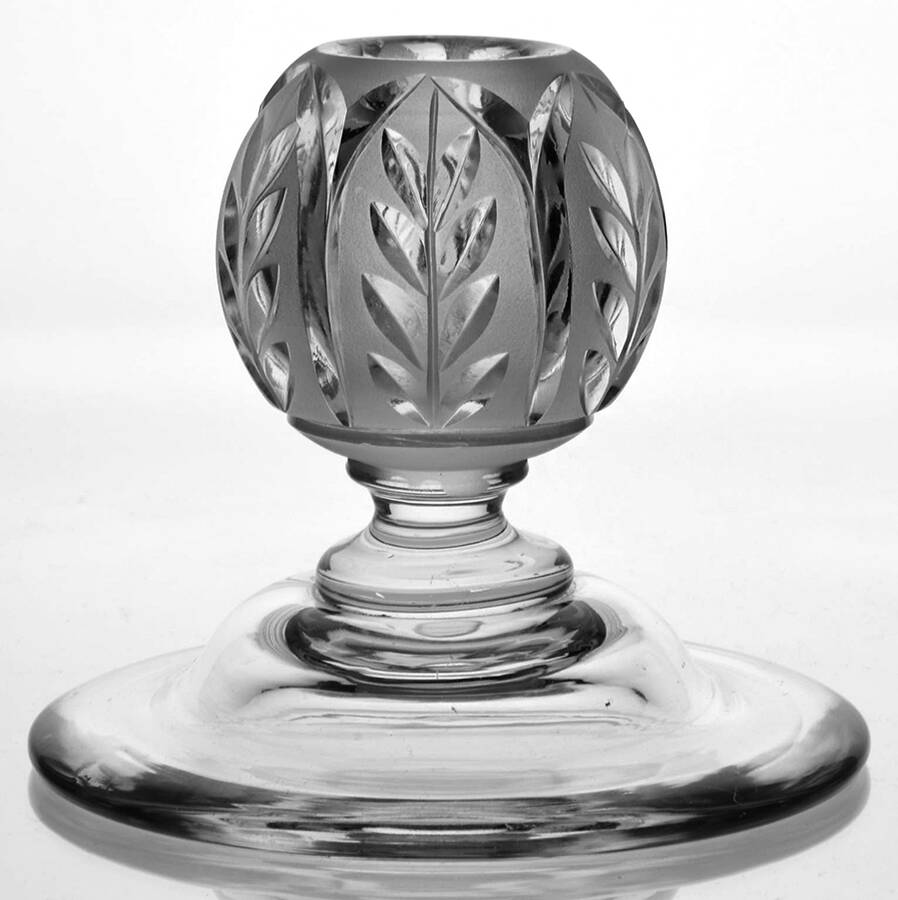 Candlesticks 4" Single Light Candlestick by Steuben-1