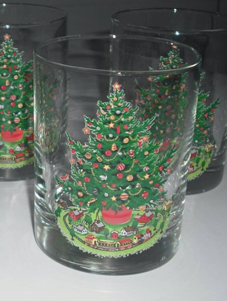 Christmas Cheer Double Old Fashioned by Smith Glass -1