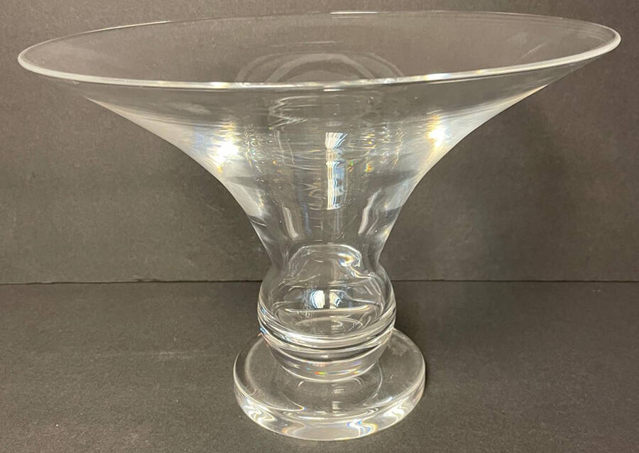 Flared Vase (Sydney Waugh) 8" Flared Vase by Steuben-1