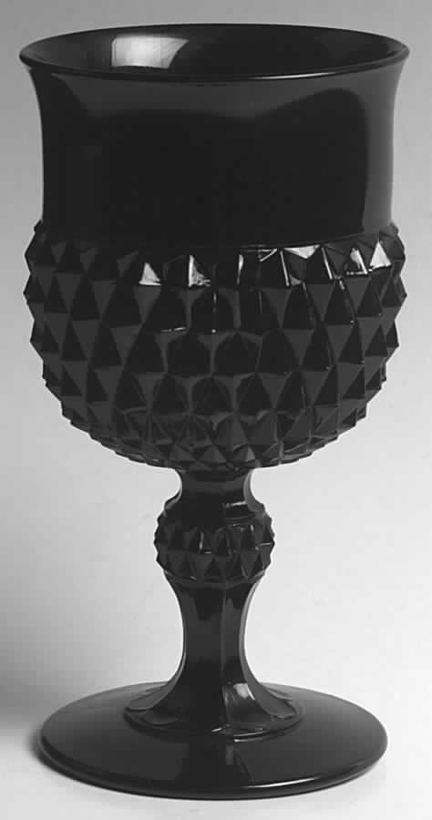 Cameo Black Water Goblet by Tiara-1