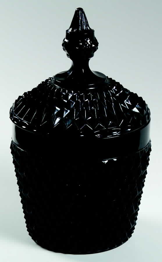 Cameo Black Ice Bucket & Lid by Tiara-1