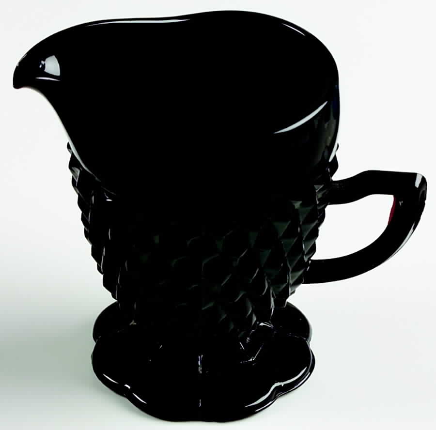 Cameo Black Creamer by Tiara-1