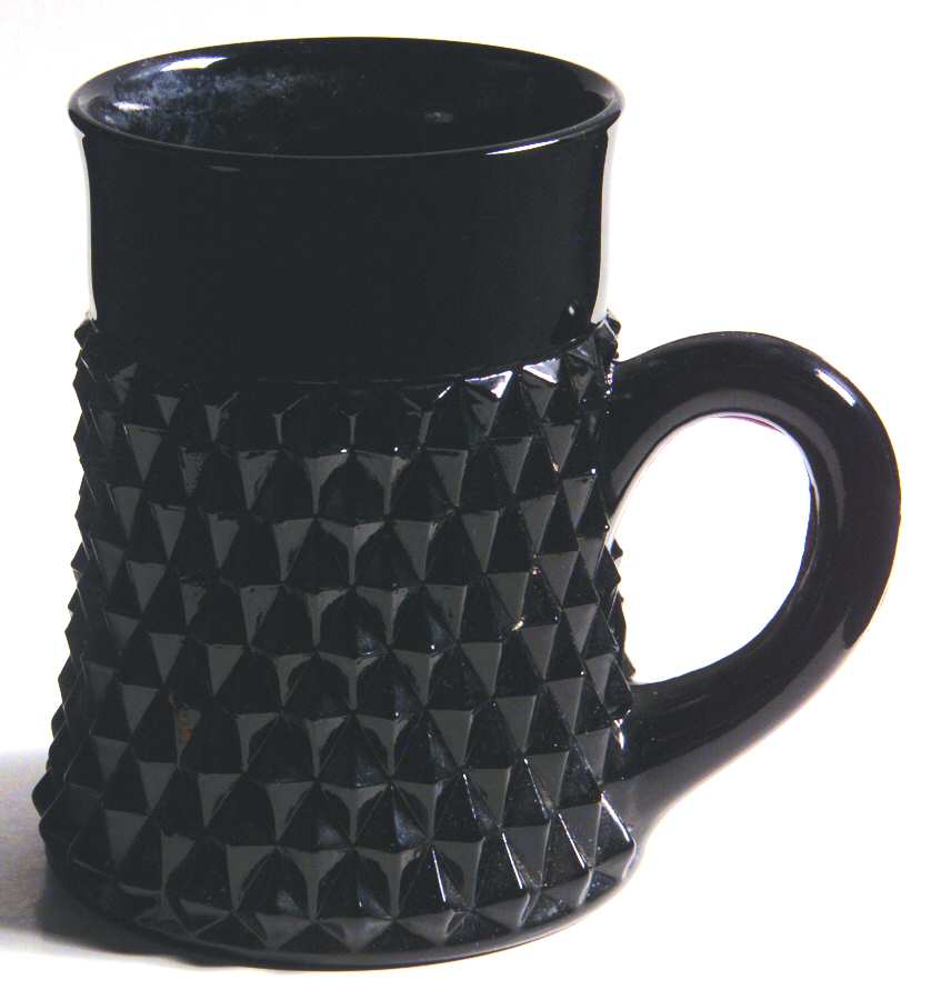 Cameo Black Mug by Tiara-1
