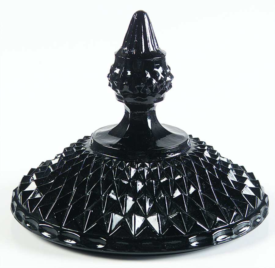 Cameo Black Lid for Candy Dish by Tiara-1