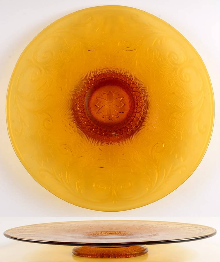 Sandwich Amber (Collection) Low Cake Stand by Tiara-1