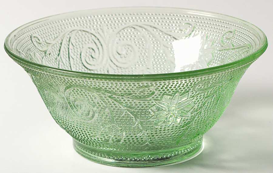 Sandwich Light Green (Chantilly Green) 5" Individual Salad Bowl by Tiara-1