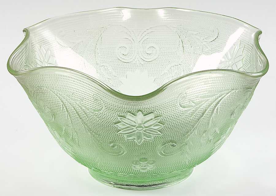 Sandwich Light Green (Chantilly Green) 10" Salad Bowl by Tiara-1