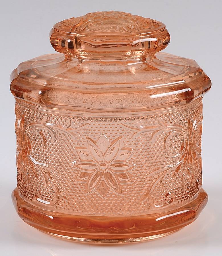 Sandwich Peach (Pink)(Collection) Small Canister & Lid by Tiara-1