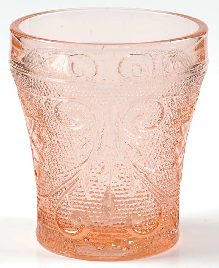 Sandwich Peach (Pink)(Collection) 7 Oz Flat Tumbler by Tiara-1
