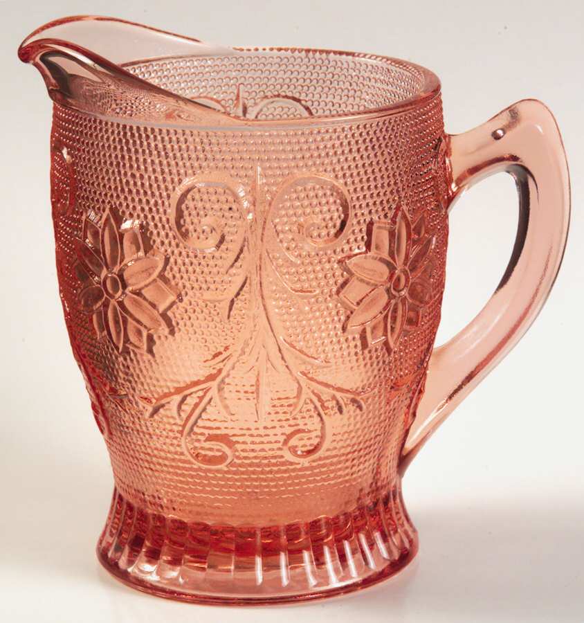Sandwich Peach (Pink)(Collection) Creamer by Tiara-1