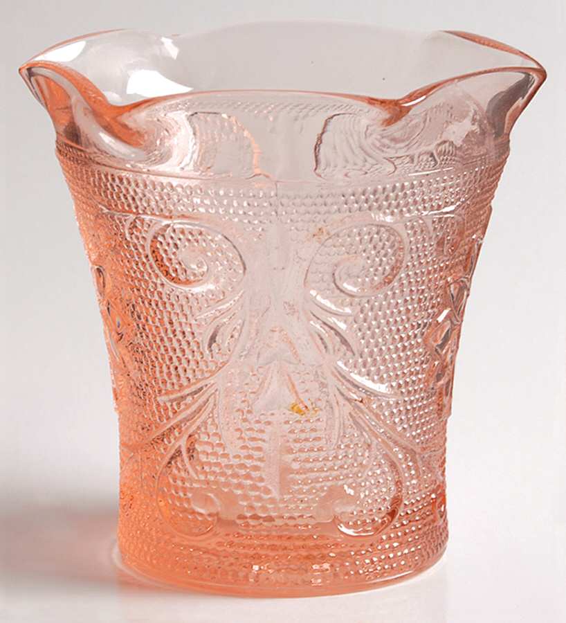 Sandwich Peach (Pink)(Collection) Votive Candleholder by Tiara-1