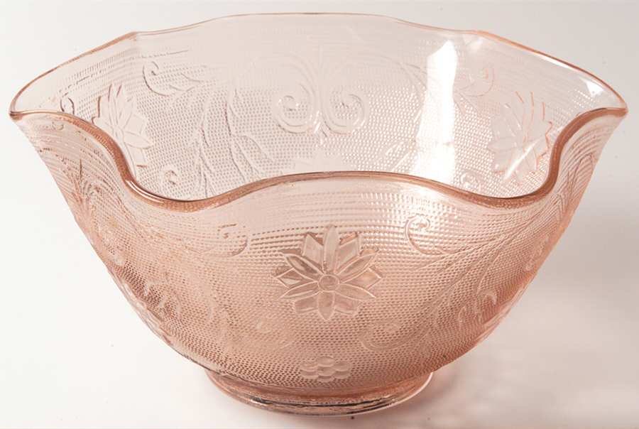Sandwich Peach (Pink)(Collection) 10" Salad Bowl by Tiara-1