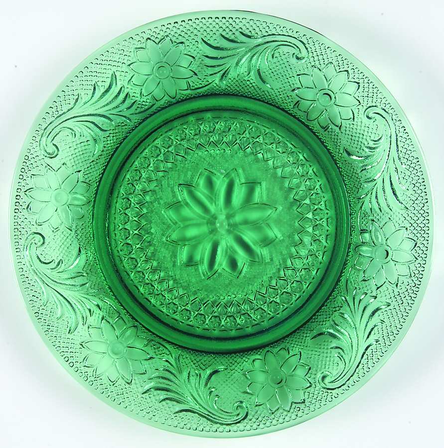 Sandwich Spruce Green(Collection) 8" Salad Plate by Tiara-1