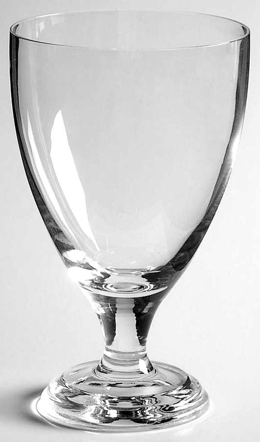 57th Street Clear (Not Optic) Claret Wine by Tiffany-1
