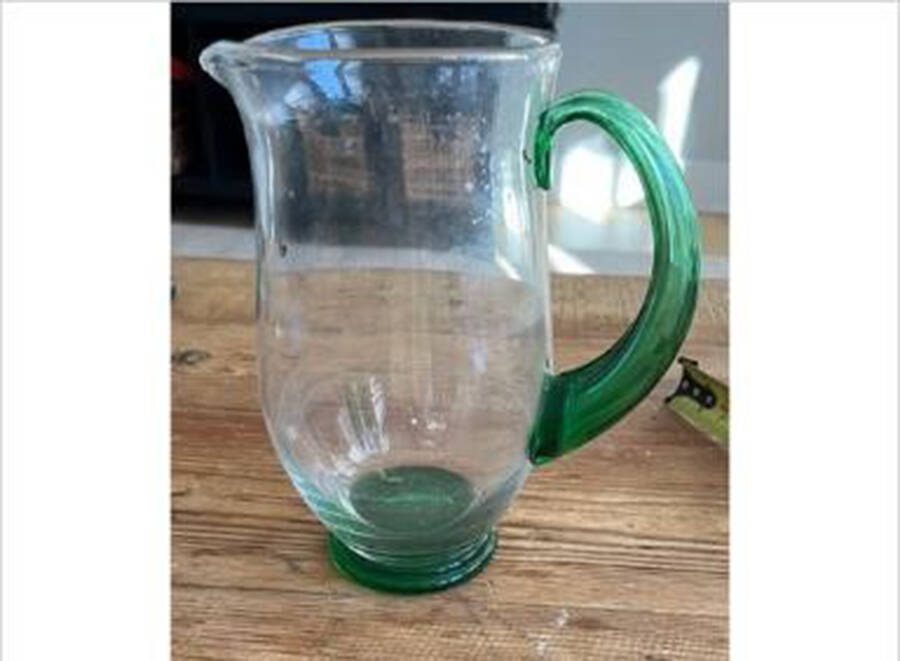 57th Street Green 50 Oz Pitcher by Tiffany-1