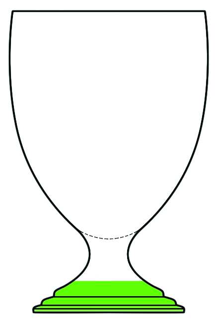 57th Street Green Water Goblet by Tiffany-1