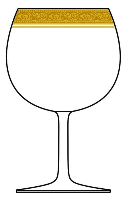 Connaisseur Minton Water Goblet by Theresienthal-1