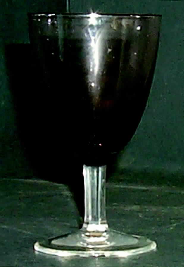 Hyde Park Brown Wine Glass by Theresienthal-1