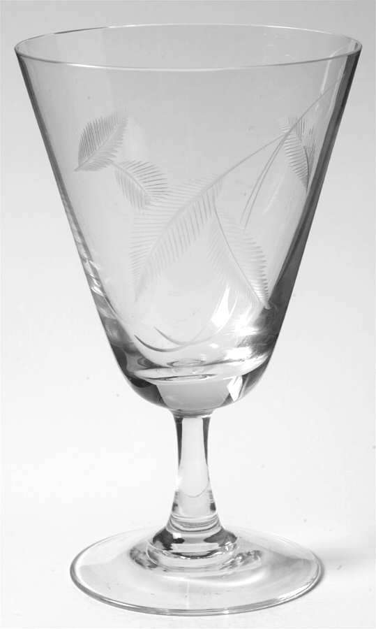 Summer Day Clear Water Goblet by Theresienthal-1