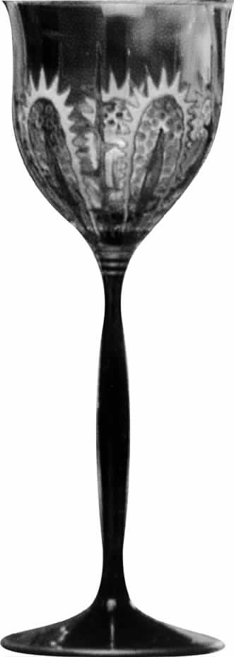 Serenade Thistle Water Goblet by Theresienthal-1