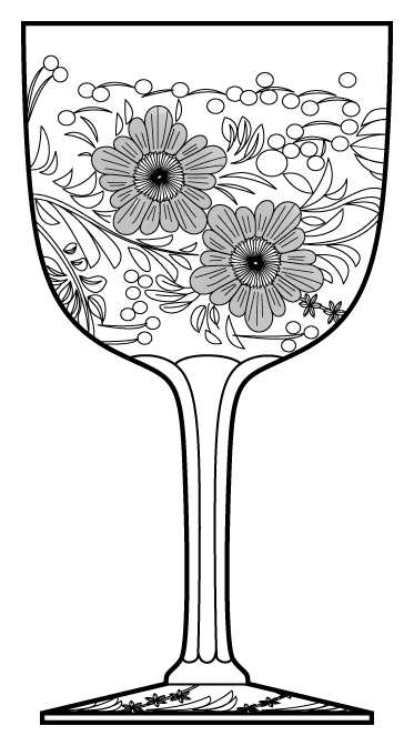 Chanson Water Goblet by Justin Tharaud-1