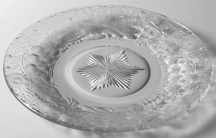 Royal Peacock 7" Salad Plate by Justin Tharaud-1