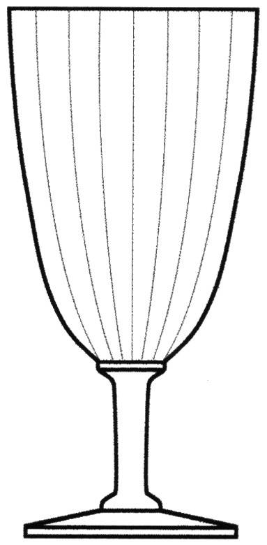 13617 Optic Water Goblet by Tiffin-Franciscan-1