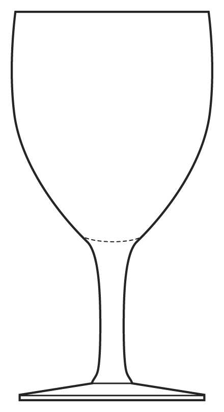14170 Water Goblet by Tiffin-Franciscan-1