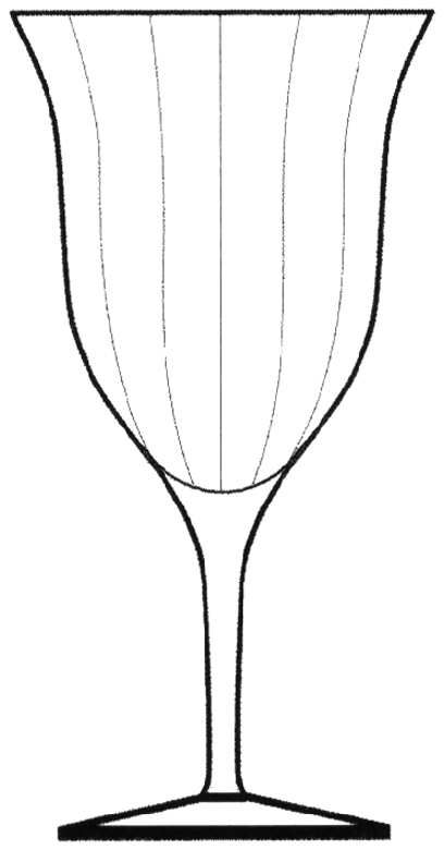 14180 Green Water Goblet by Tiffin-Franciscan-1