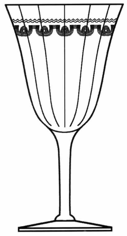 14196-2 Water Goblet by Tiffin-Franciscan-1