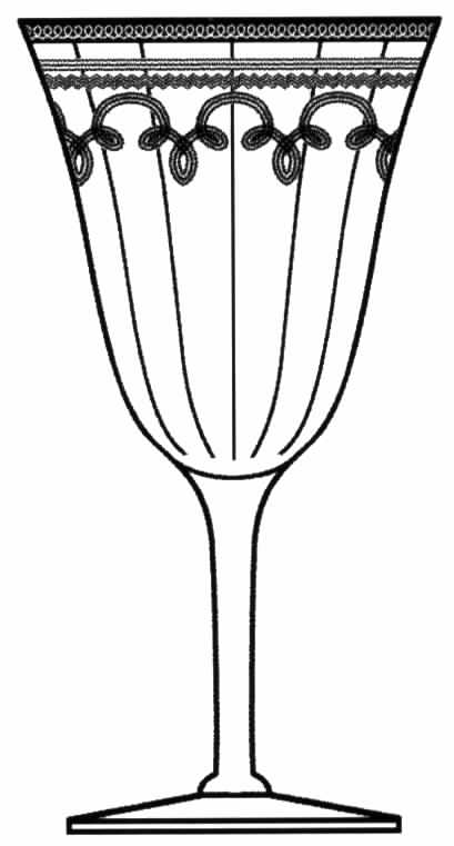 14196-6 Water Goblet by Tiffin-Franciscan-1