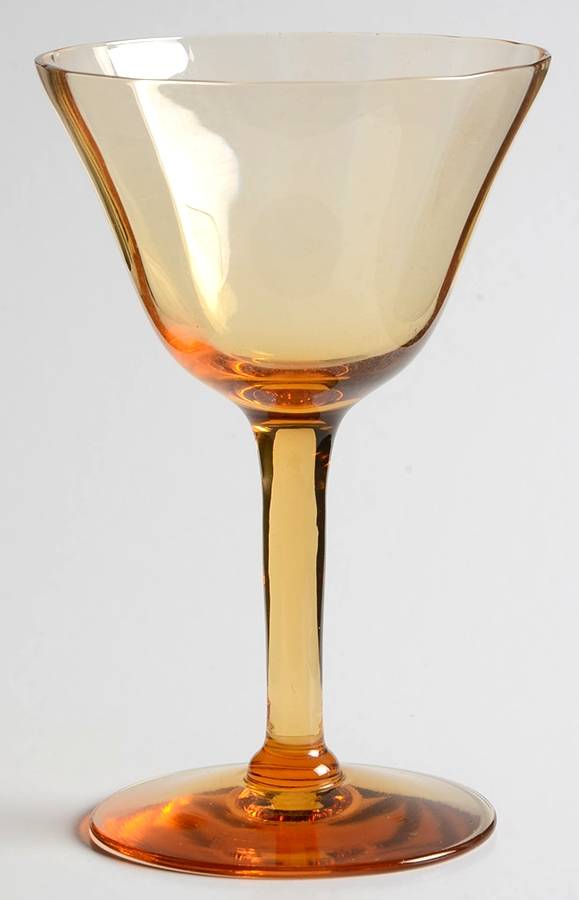 14196-Amber Liquor Cocktail by Tiffin-Franciscan-1