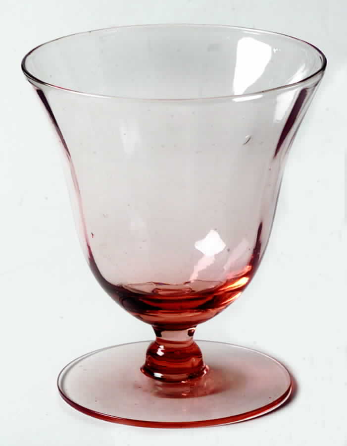 14196-Pink Oyster or Fruit Cocktail by Tiffin-Franciscan-1