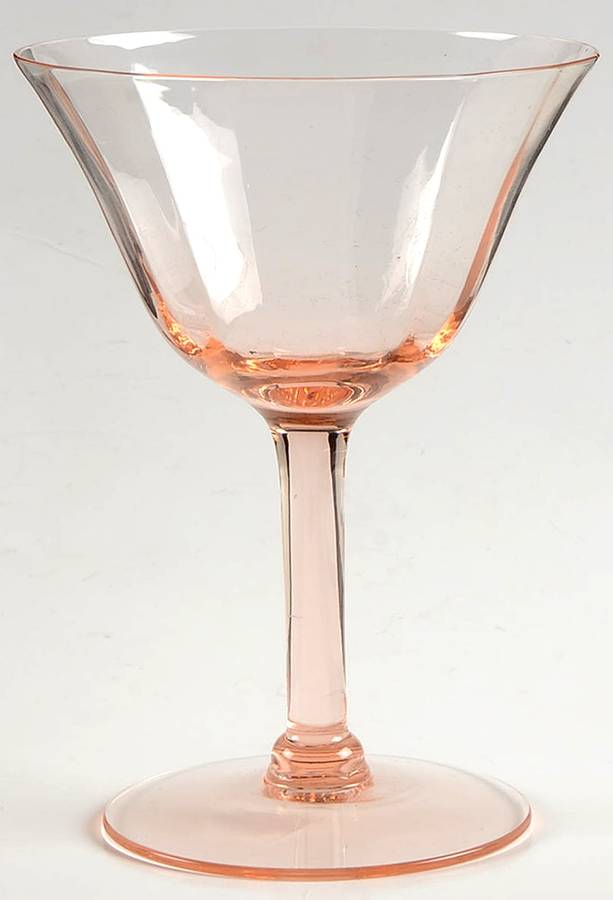 14196-Pink Champagne/Tall Sherbet by Tiffin-Franciscan-1