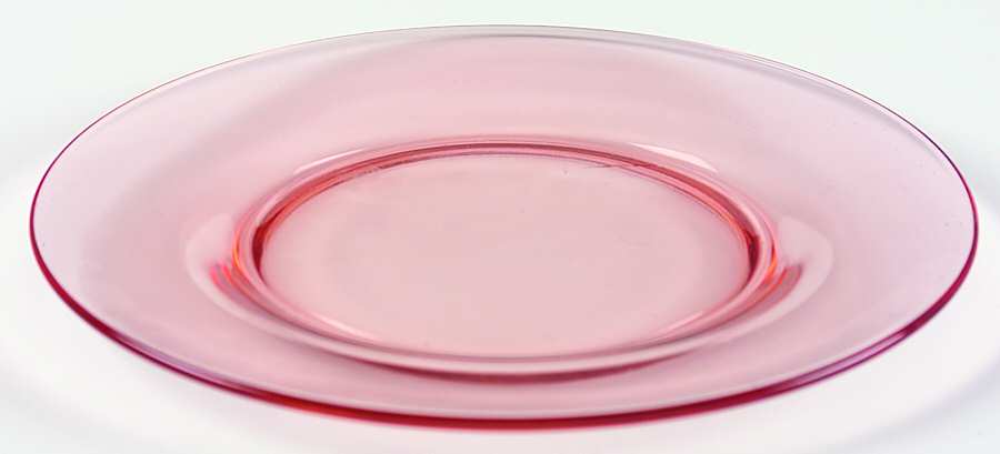 14196-Pink Luncheon Plate by Tiffin-Franciscan-1