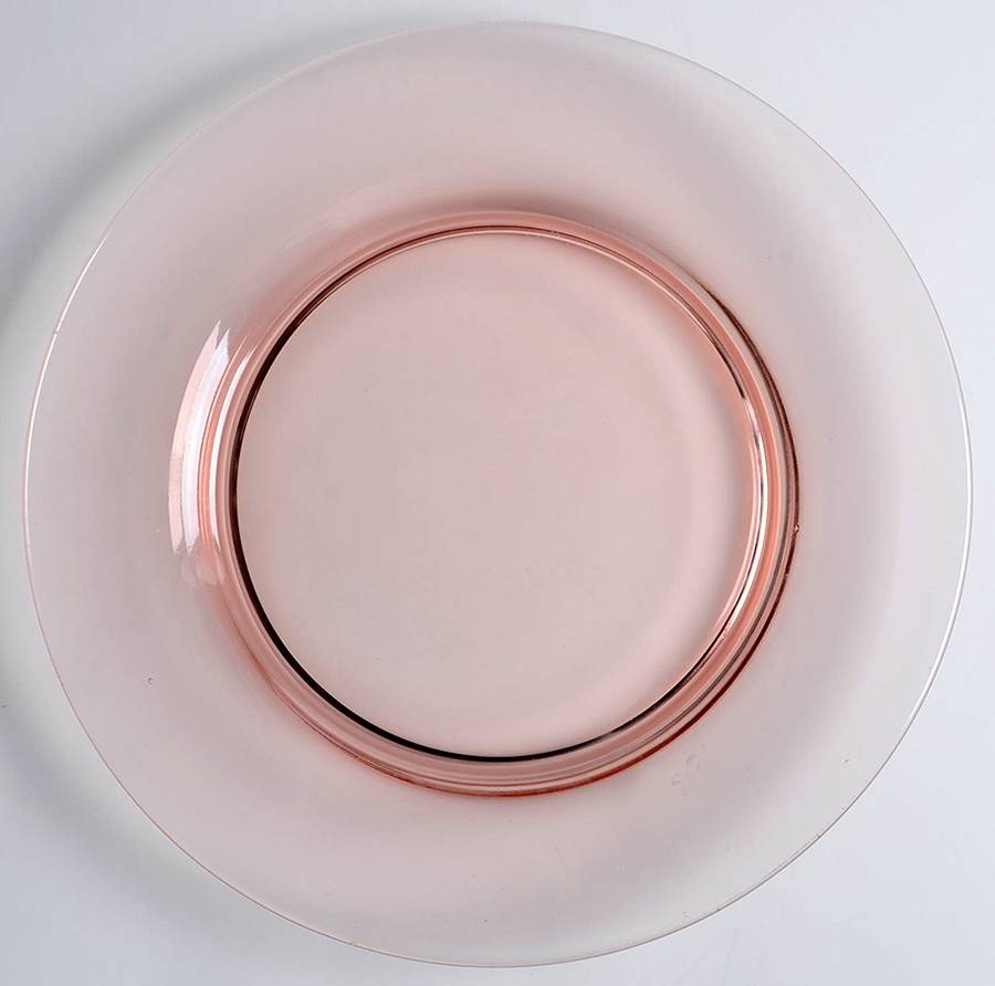 14196-Pink Luncheon Plate by Tiffin-Franciscan-1