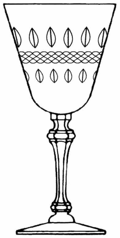17454-1 Water Goblet by Tiffin-Franciscan-1