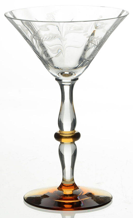 15003-1 (Amber Accent) Liquor Cocktail by Tiffin-Franciscan-1