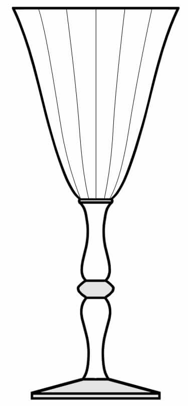 15003-2 Green Water Goblet by Tiffin-Franciscan-1