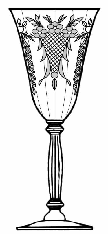 15024-3 Water Goblet by Tiffin-Franciscan-1