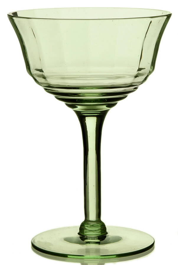 15028 Green Champagne/Tall Sherbet by Tiffin-Franciscan-1