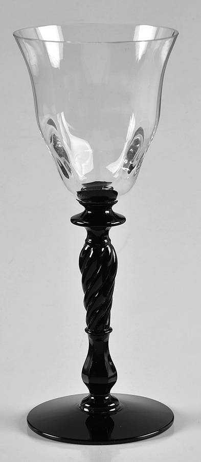 15037 Black Wine Glass by Tiffin-Franciscan-1